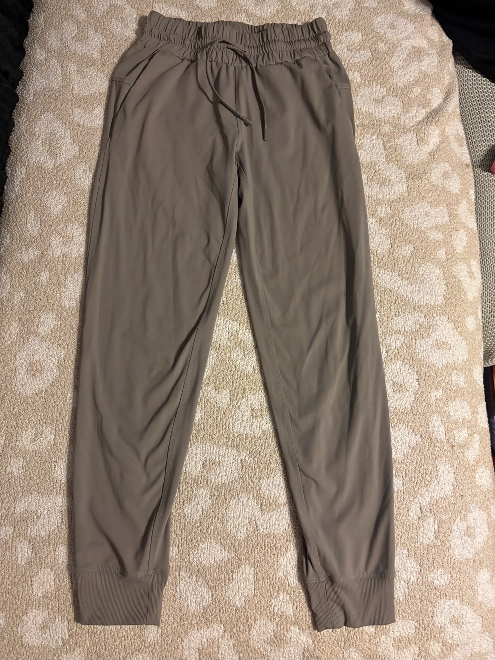 Light gray Drawstring Joggers for Women